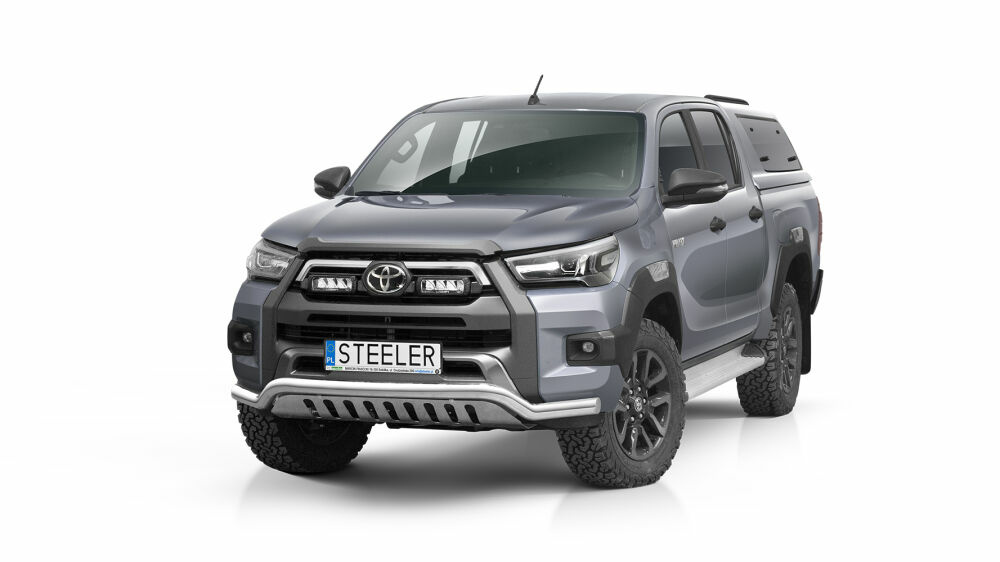 Etupuskurin Suojaraudat Toyota Hilux Invincible 2021-