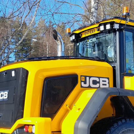 Valoteline taakse konekopan päälle JCB 427-437 2020-