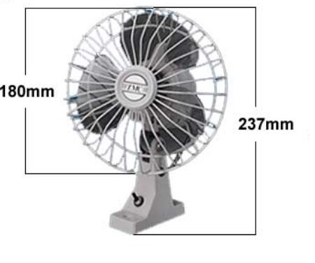 Tuuletin Ø180mm -Oskiloiva