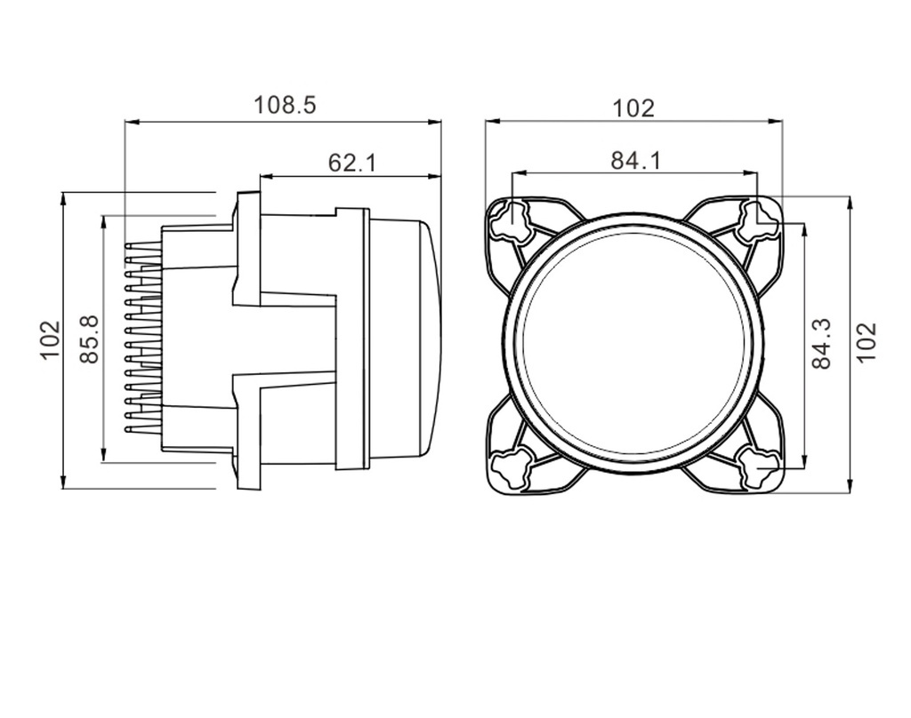 Revon LED-ajovalo MF 30W / pitkät - Image 2