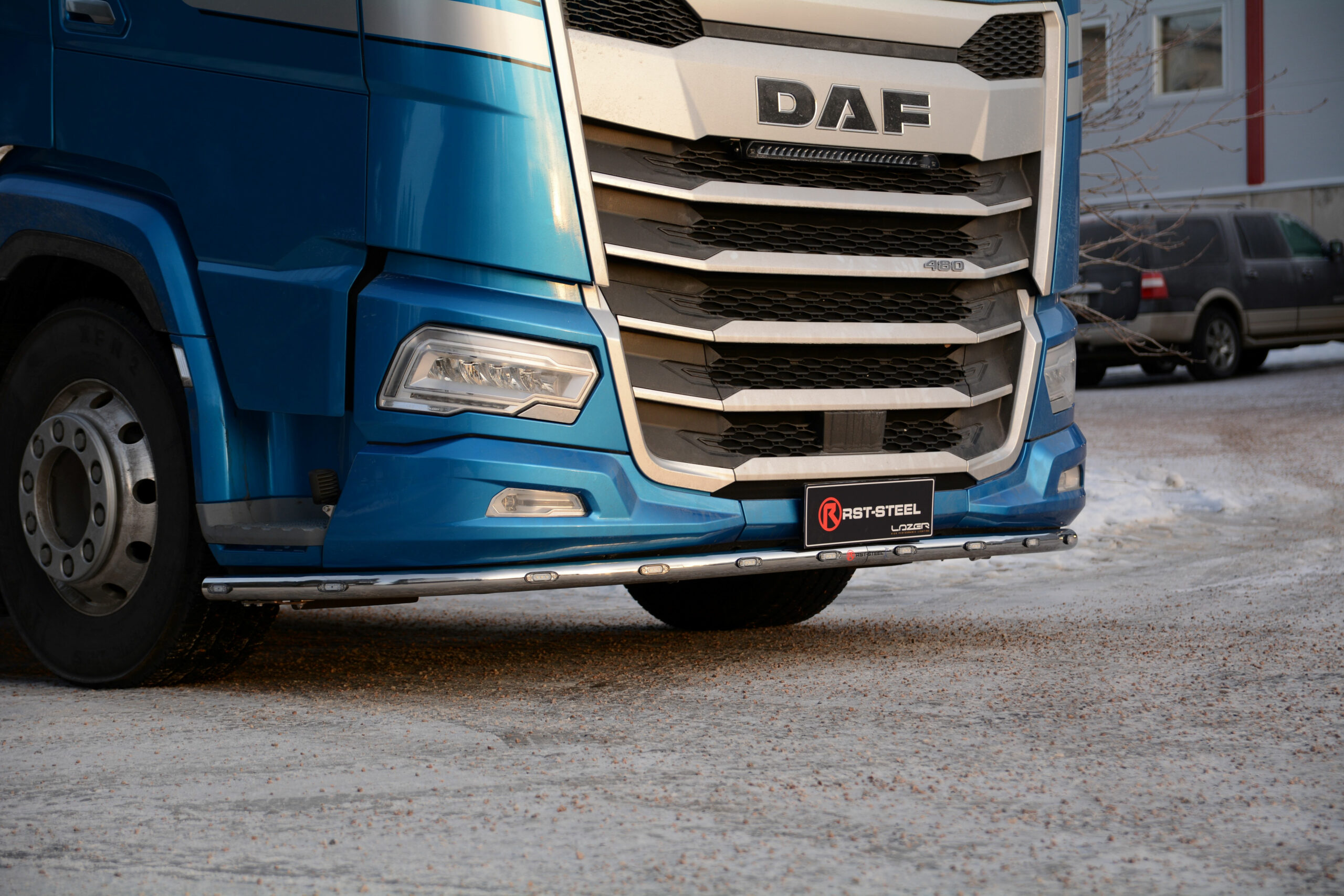 Etuhelmaputki DAF XF / XG / XG+, 22-, Ilman aeropakettia - Image 2