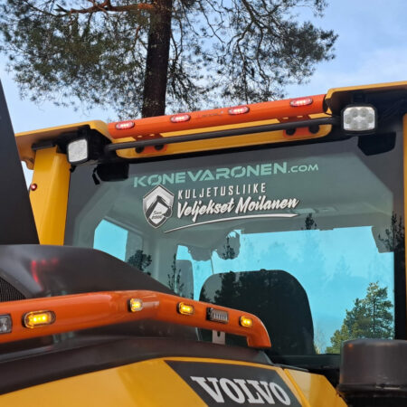 Koristeputki hytin taakse Volvo L60H-L350H