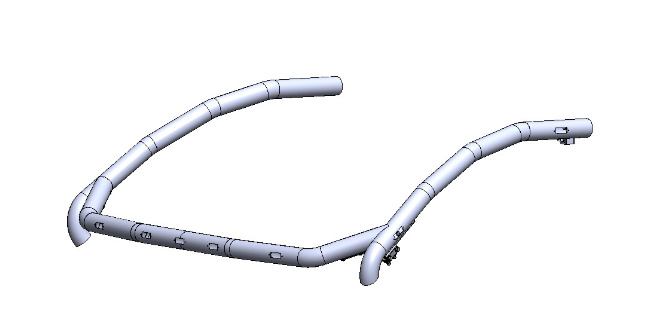 Lisävaloteline katolle MB Sprinter korkea ohjaamo - Image 3