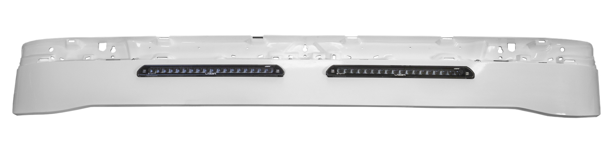 TruckStyle Sweden Aurinkolipan alaosa STD 30cm Scania NG, Lazer Linear 18 valoilla