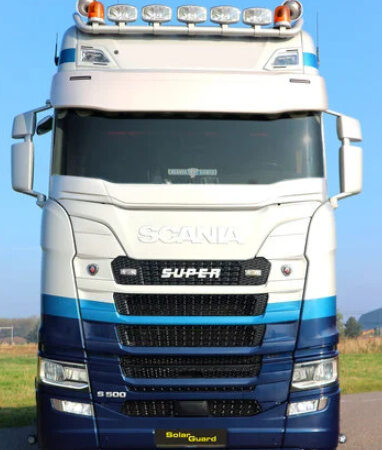 Aurinkolippa Scania NG 2017- (curved edge)