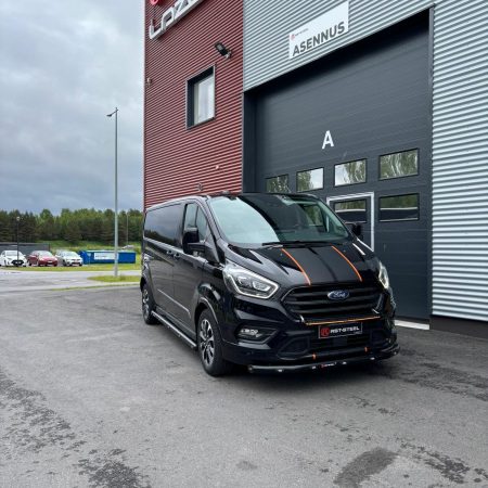 Suorat Kylkiputket Ford Transit Custom Sport, LWB 13-22