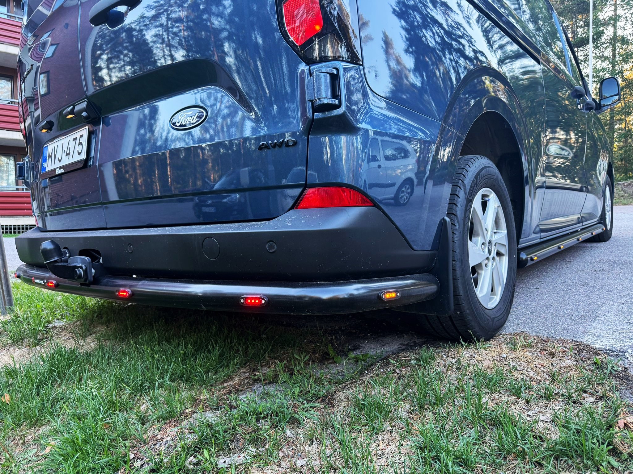 Rear Bar Ford Transit Custom 2023-