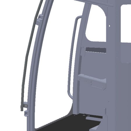 Nousukahva ø25 1340mm Vision nosturiohjaamo