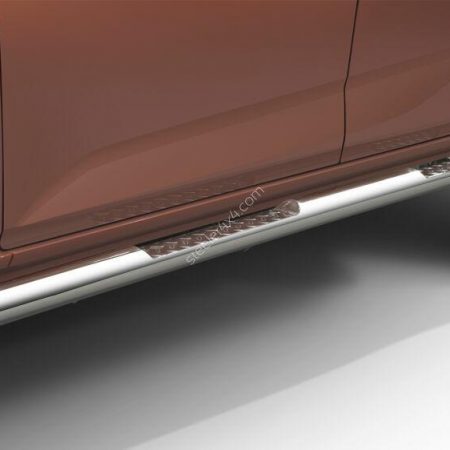 Kuvassa Steeler kylkiputket RST-Askelmilla Isuzu D-Max SC 2020-