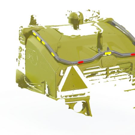 Valoteline taakse konepellin päälle CAT 906-908 2022-