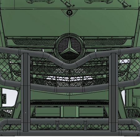 Karjapuskuri Freeway MB Actros 2,3 mt170